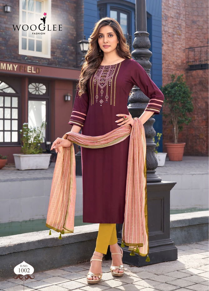 Vaani By Wooglee Readymade Designer Salwar Suits Catalog